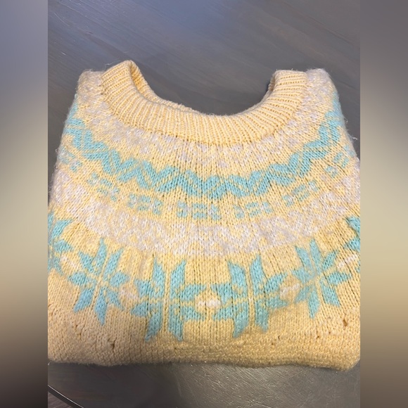 ❤️ Handmade Fair Isle style sweater oversized - Picture 1 of 9